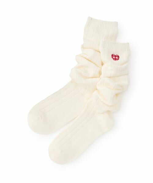 Lovetoxic / ラブトキシック ソックス | 【推し活】カラールーズソックス（オフ ホワイト）