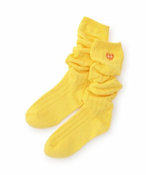 Lovetoxic / ラブトキシック ソックス | 【推し活】カラールーズソックス（黄）