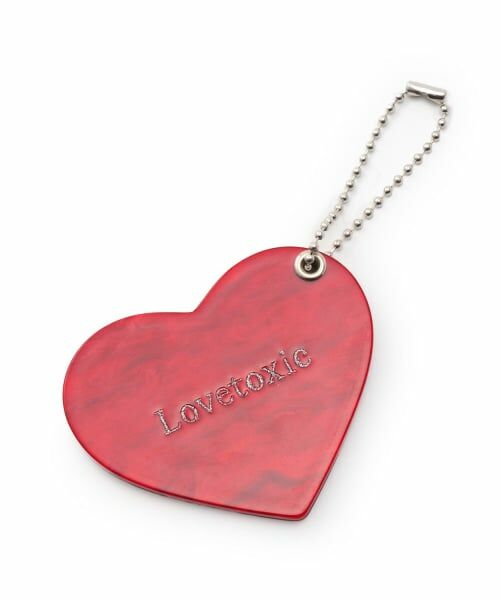 Lovetoxic / ラブトキシック その他小物 | 【推し活】ハートスライドミラー（赤）