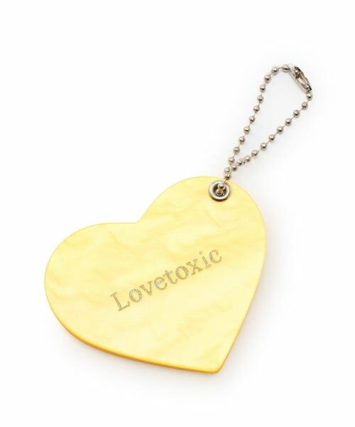 Lovetoxic / ラブトキシック その他小物 | 【推し活】ハートスライドミラー（黄）