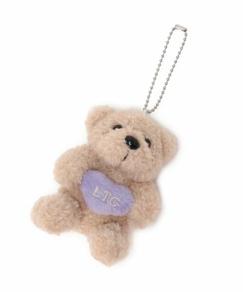 Lovetoxic / ラブトキシック チャーム | ハートクマチャーム（パープル）