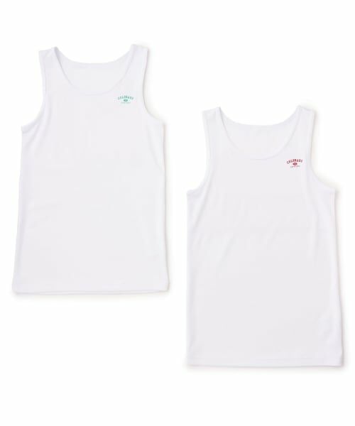 Lovetoxic / ラブトキシック ショーツ | 2枚組胸二重タンクトップ（オフ ホワイト）