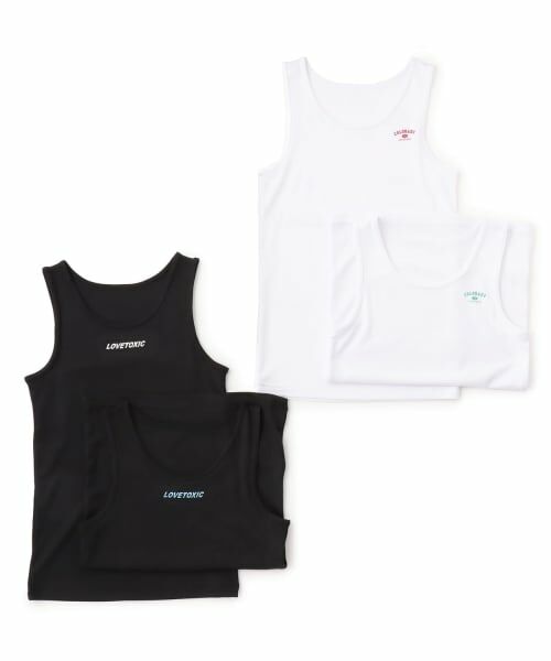Lovetoxic / ラブトキシック ショーツ | 2枚組胸二重タンクトップ | 詳細7