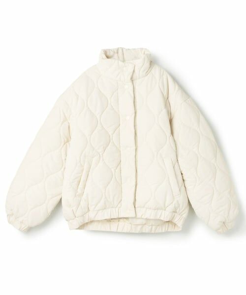 Lovetoxic / ラブトキシック ブルゾン | ビッグパフキルティングブルゾン（アイボリー）