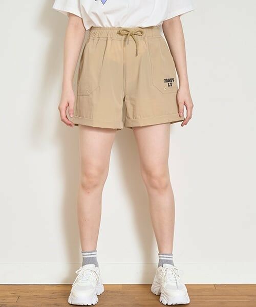 Lovetoxic / ラブトキシック ショート・ハーフ・半端丈パンツ | 【7days】【GOODPRICE】水陸両用パンツ（ベージュ）