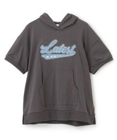 Lovetoxic / ラブトキシック パーカー | 【7days】【綿100％】ロゴアップリケパーカー