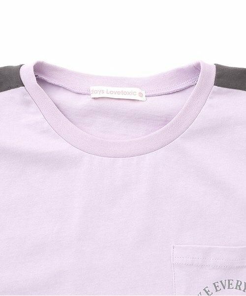Lovetoxic / ラブトキシック Tシャツ | 【7days】【GOODPRICE】【綿100％】ラインポケットTシャツ | 詳細2