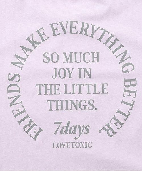 Lovetoxic / ラブトキシック Tシャツ | 【7days】【GOODPRICE】【綿100％】ラインポケットTシャツ | 詳細6