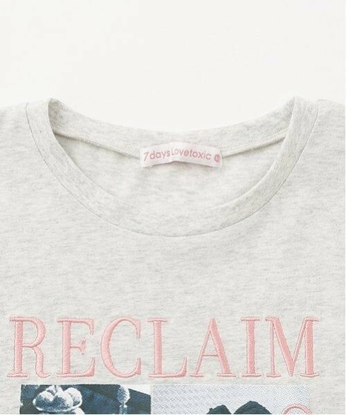 Lovetoxic / ラブトキシック Tシャツ | 【7days】【GOODPRICE】【綿100％】パリ転写プリントTシャツ | 詳細2