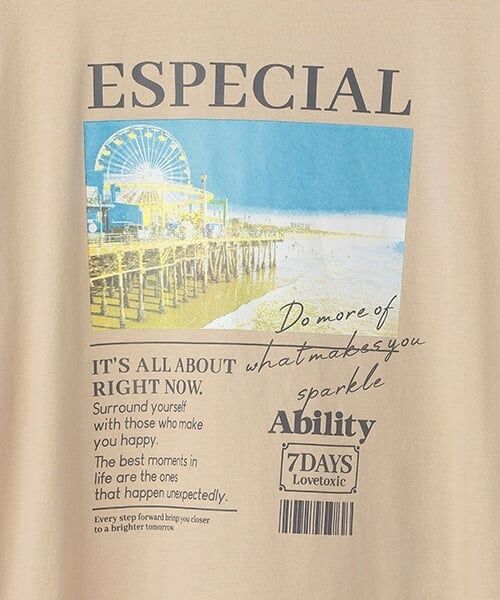 Lovetoxic / ラブトキシック Tシャツ | 【7days】【綿100％】転写プリントBIGTシャツ | 詳細13