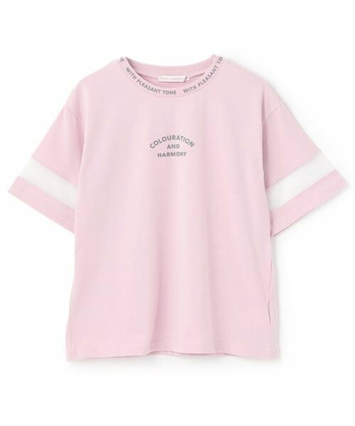 Lovetoxic / ラブトキシック Tシャツ | 【7days】接触冷感袖シアーTシャツ | 詳細1