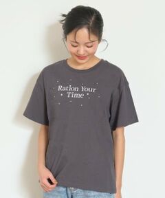 Lovetoxic / ラブトキシック Tシャツ | 【7days】【GOODPRICE】【綿100％】ロゴラインストーンTシャツ