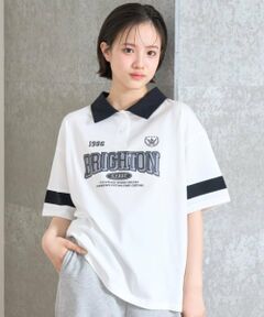 Lovetoxic / ラブトキシック ポロシャツ | 【7days】【接触冷感/ひんやり】ルーズポロシャツ