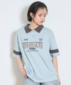 Lovetoxic / ラブトキシック ポロシャツ | 【7days】【接触冷感/ひんやり】ルーズポロシャツ