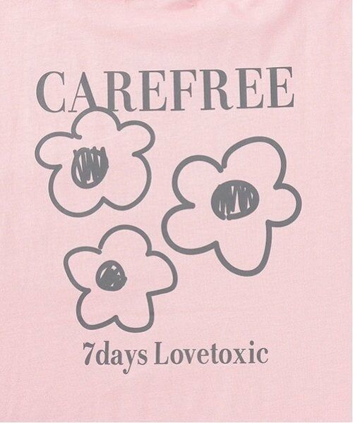 Lovetoxic / ラブトキシック Tシャツ | 【7days】【綿100％】フラワーポケットBIGTシャツ | 詳細14