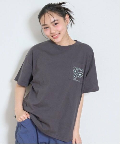 Lovetoxic / ラブトキシック Tシャツ | 【7days】【綿100％】フラワーポケットBIGTシャツ | 詳細3