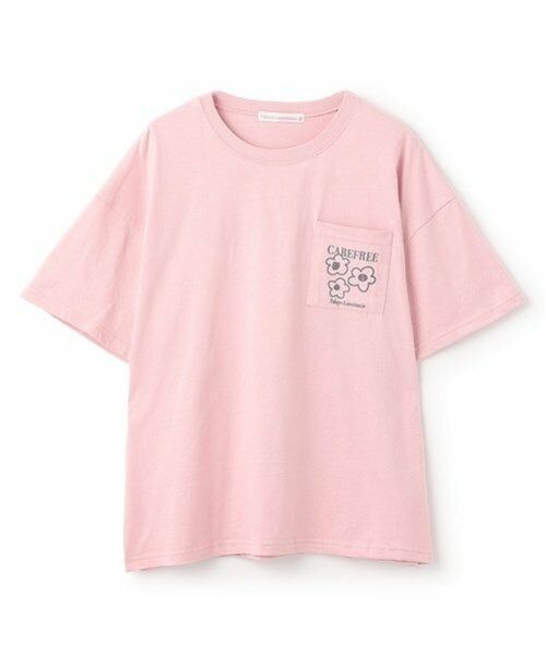 Lovetoxic / ラブトキシック Tシャツ | 【7days】【綿100％】フラワーポケットBIGTシャツ | 詳細5