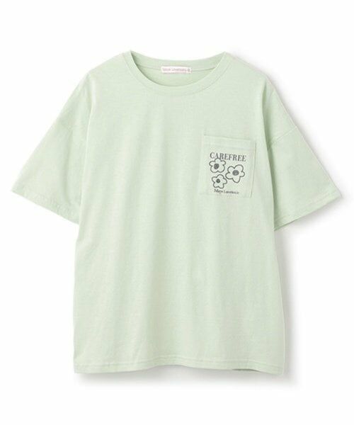 Lovetoxic / ラブトキシック Tシャツ | 【7days】【綿100％】フラワーポケットBIGTシャツ | 詳細6