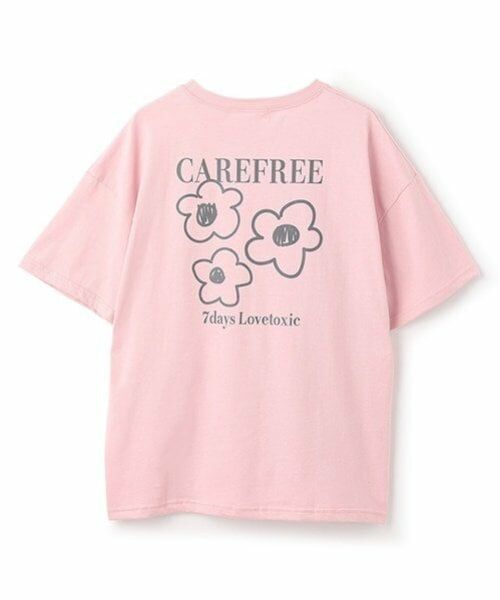Lovetoxic / ラブトキシック Tシャツ | 【7days】【綿100％】フラワーポケットBIGTシャツ | 詳細8