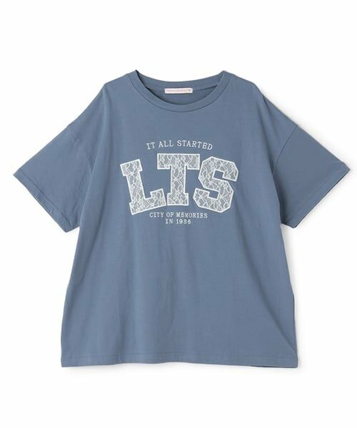 Lovetoxic / ラブトキシック Tシャツ | 【7days】【接触冷感/ひんやり】レースロゴTシャツ | 詳細2