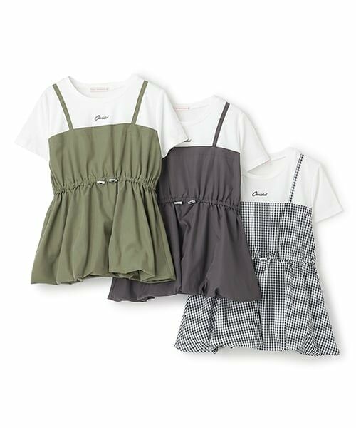 Lovetoxic / ラブトキシック Tシャツ | 【7days】バルーンキャミドッキングTシャツ | 詳細11