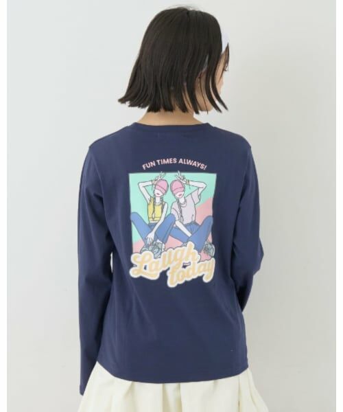 Lovetoxic / ラブトキシック Tシャツ | 【7days】バックガールロンT | 詳細16