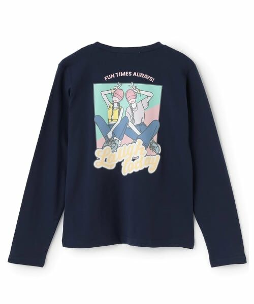 Lovetoxic / ラブトキシック Tシャツ | 【7days】バックガールロンT | 詳細2