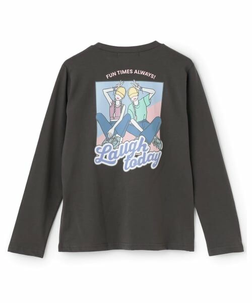 Lovetoxic / ラブトキシック Tシャツ | 【7days】バックガールロンT | 詳細3