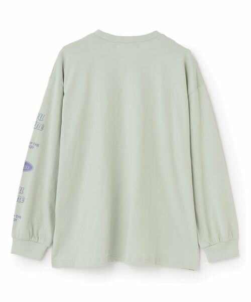 Lovetoxic / ラブトキシック Tシャツ | 【7days】ロゴソデプリントルーズロンT | 詳細1