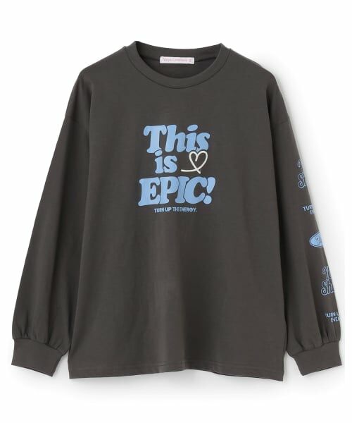 Lovetoxic / ラブトキシック Tシャツ | 【7days】ロゴソデプリントルーズロンT | 詳細11