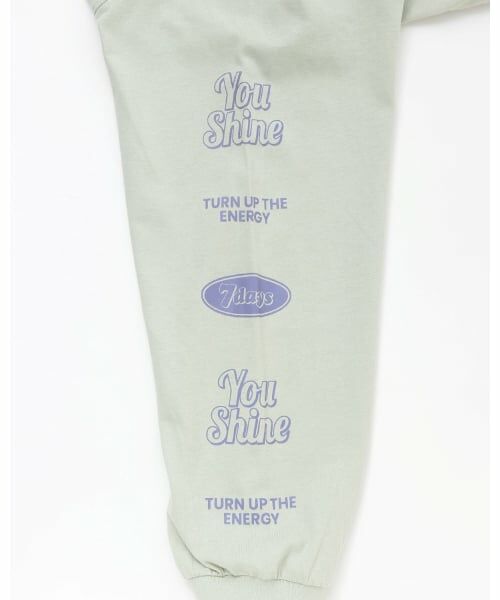 Lovetoxic / ラブトキシック Tシャツ | 【7days】ロゴソデプリントルーズロンT | 詳細3