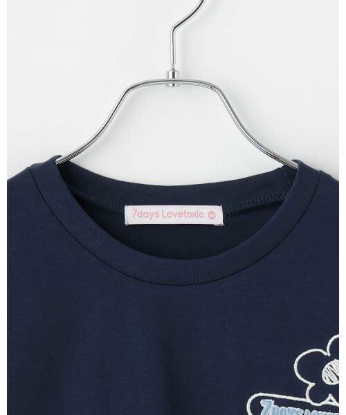 Lovetoxic / ラブトキシック Tシャツ | 【7days】フラワーロゴロンT | 詳細2