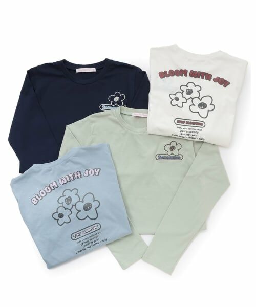 Lovetoxic / ラブトキシック Tシャツ | 【7days】フラワーロゴロンT | 詳細5