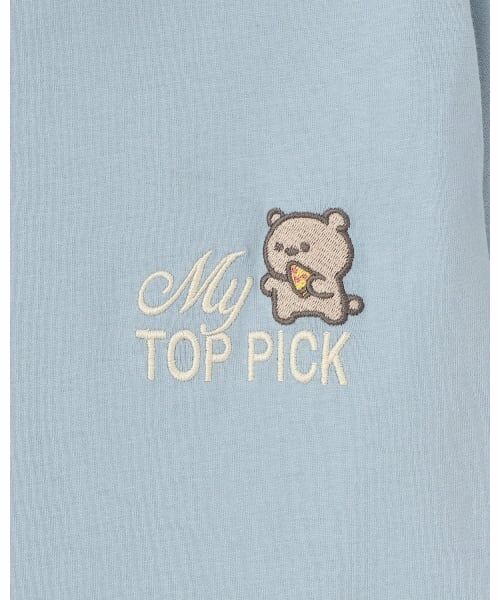 Lovetoxic / ラブトキシック Tシャツ | 【7days】ピザモチーフロンT | 詳細3