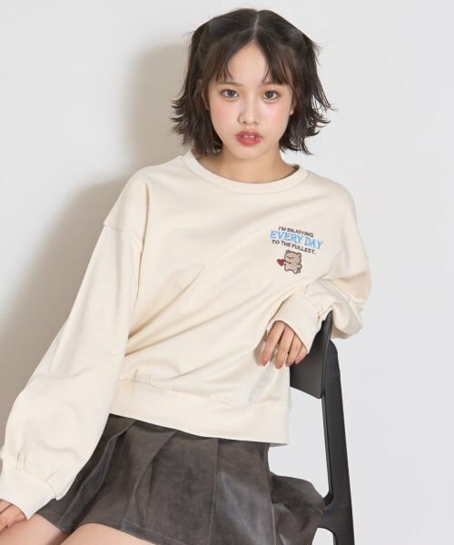 Lovetoxic / ラブトキシック スウェット | 【7days】クマモチーフトレーナー | 詳細14