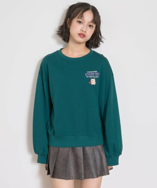 Lovetoxic / ラブトキシック スウェット | 【7days】クマモチーフトレーナー | 詳細15