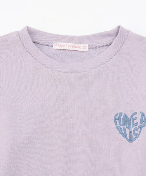 Lovetoxic / ラブトキシック スウェット | 【7days】バックガールイラストトレーナー | 詳細14