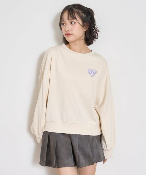 Lovetoxic / ラブトキシック スウェット | 【7days】バックガールイラストトレーナー | 詳細2