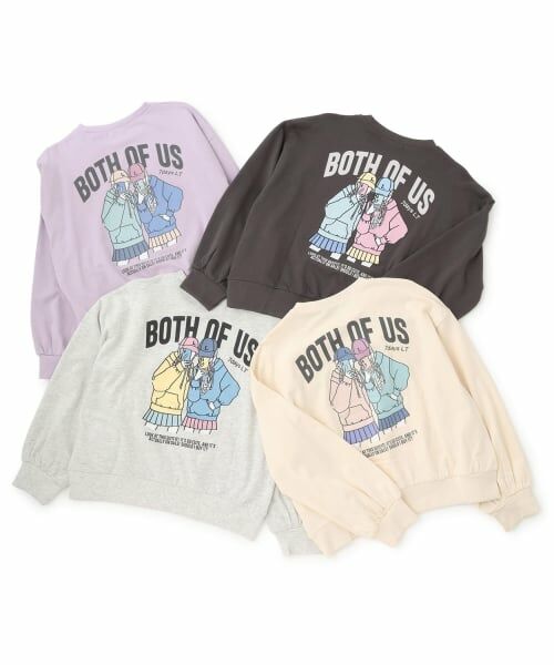 Lovetoxic / ラブトキシック スウェット | 【7days】バックガールイラストトレーナー | 詳細20