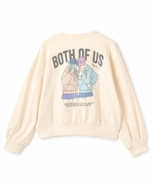 Lovetoxic / ラブトキシック スウェット | 【7days】バックガールイラストトレーナー | 詳細6