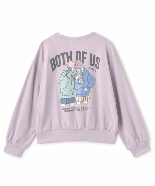 Lovetoxic / ラブトキシック スウェット | 【7days】バックガールイラストトレーナー | 詳細7