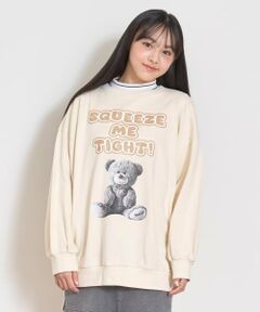 Lovetoxic / ラブトキシック スウェット | 【7days】テディベアBIGトレーナー