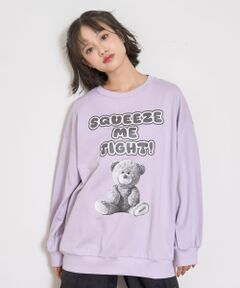 Lovetoxic / ラブトキシック スウェット | 【7days】テディベアBIGトレーナー