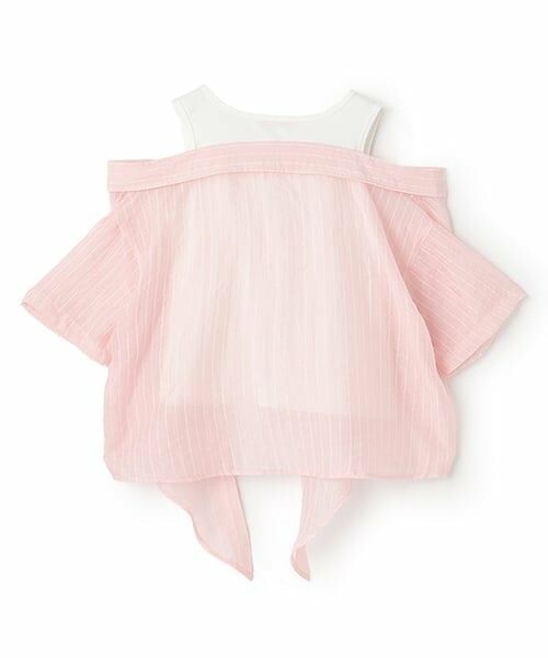 Lovetoxic / ラブトキシック シャツ・ブラウス | 【7days】レイヤードドッキングシャツ | 詳細1