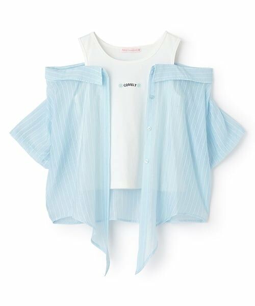 Lovetoxic / ラブトキシック シャツ・ブラウス | 【7days】レイヤードドッキングシャツ | 詳細13