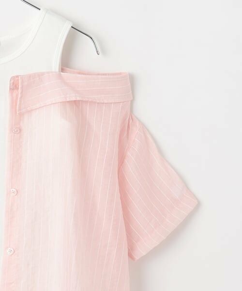 Lovetoxic / ラブトキシック シャツ・ブラウス | 【7days】レイヤードドッキングシャツ | 詳細5