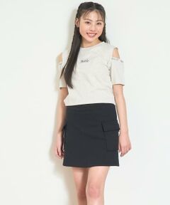 Lovetoxic / ラブトキシック Tシャツ | 【7days】【接触冷感/ひんやり】肩あきT セット