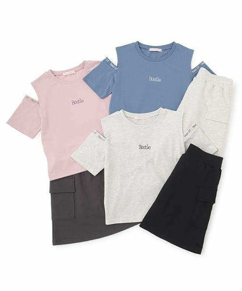 Lovetoxic / ラブトキシック Tシャツ | 【7days】【接触冷感/ひんやり】肩あきT セット | 詳細18