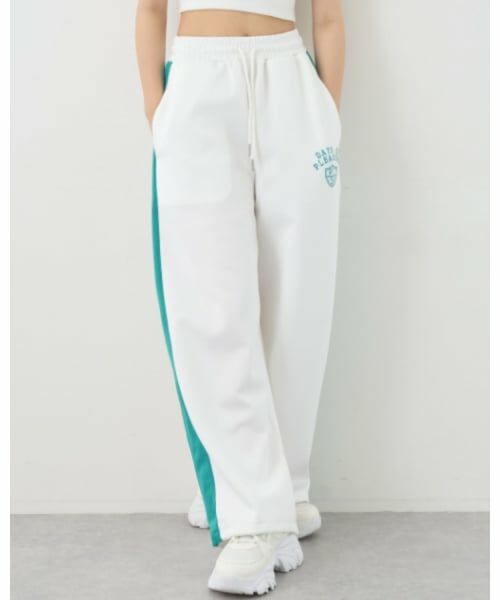 Lovetoxic / ラブトキシック その他パンツ | 【7days】トラックパンツ（オフ ホワイト）