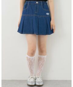 Lovetoxic / ラブトキシック ショート・ハーフ・半端丈パンツ | 【7days】切替プリーツスカパン